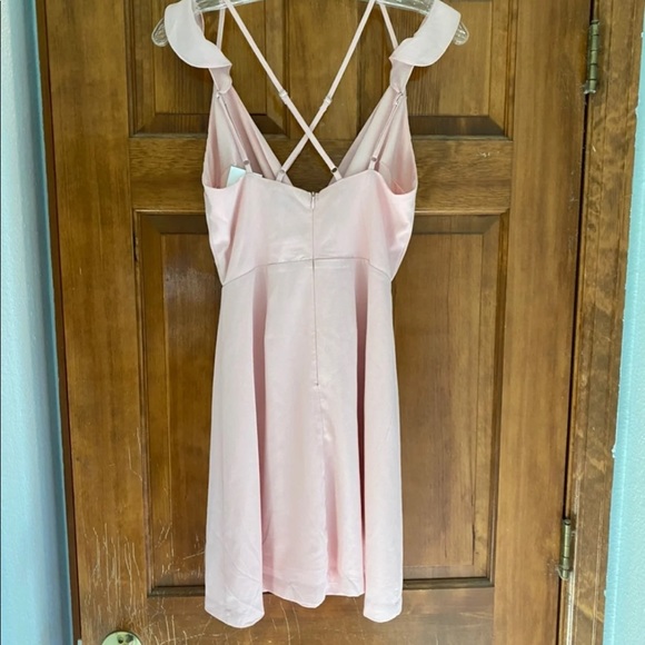 nordstrom light pink dress